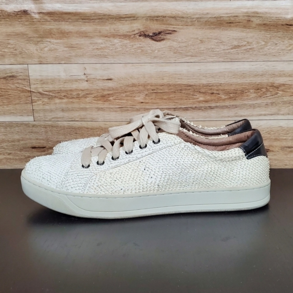Johnston & Murphy Emerson Off White Shoes Women's Size 8M